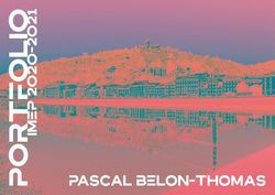 Téléchargez le Portfolio de Pascal Belon